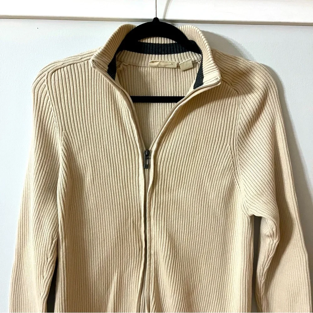 DKNY Jeans. XLarge. Zip up sweater. 100 Cozy Cotton with some warm weight.